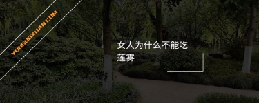 女人為什么不能吃蓮霧？
