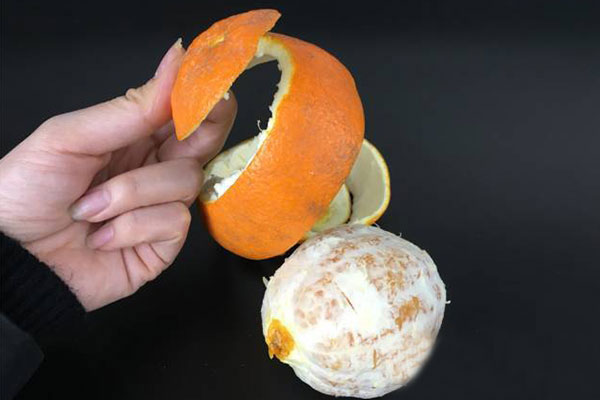 橙子怎么剝皮容易？