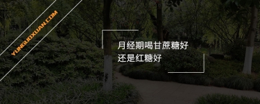 月經(jīng)期喝甘蔗糖好還是紅糖好？
