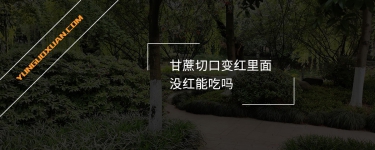甘蔗切口變紅里邊沒(méi)紅能吃嗎？