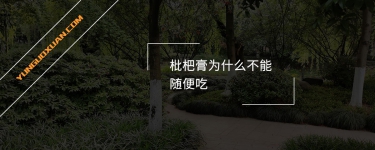 枇杷膏為什么不能隨便吃？