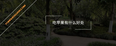 吃蘋果有什么好處？
