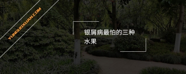 銀屑病最怕的三種水果